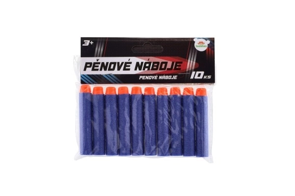 Munitions en mousse de rechange pour pistolet Nerf - 10 pièces