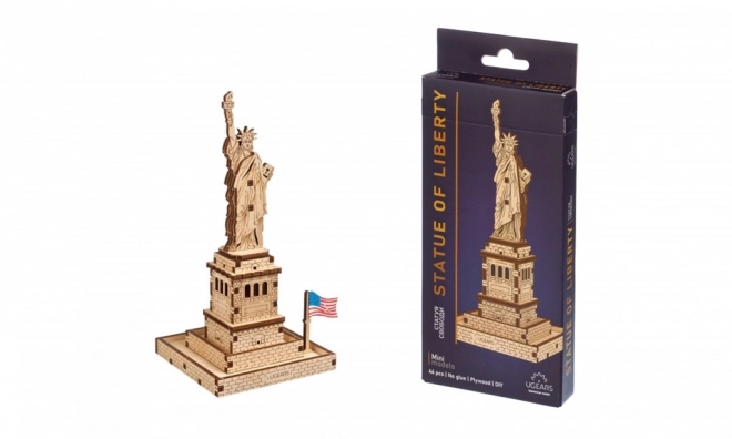 Modèle 3D en bois Statue de la Liberté