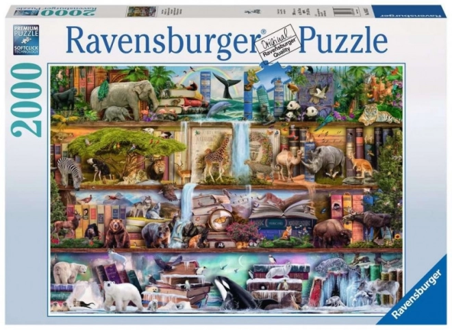 Puzzle Ravensburger Royaume des animaux sauvages 2000 pièces