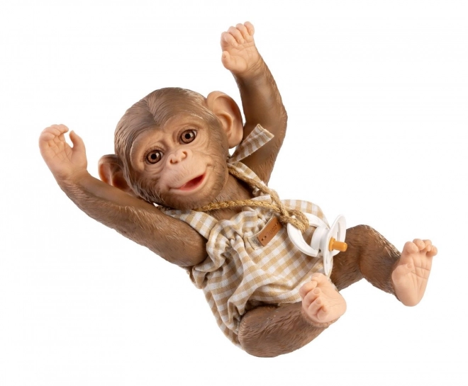 Guca 991 REBORN OPIČKA - bébé singe réaliste avec corps tout en vinyle - 32 cm