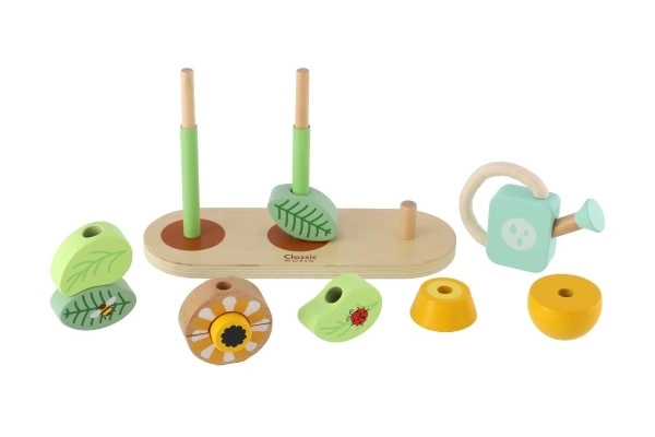 Puzzle en bois Jardin fleuri