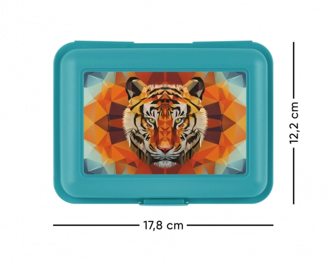 Boîte à goûter avec tigre