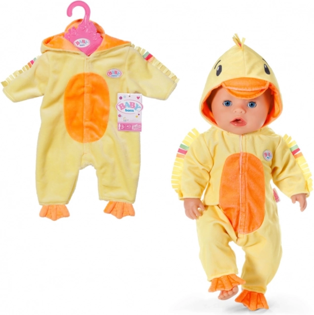 BABY born costume caneton pour poupée 43 cm
