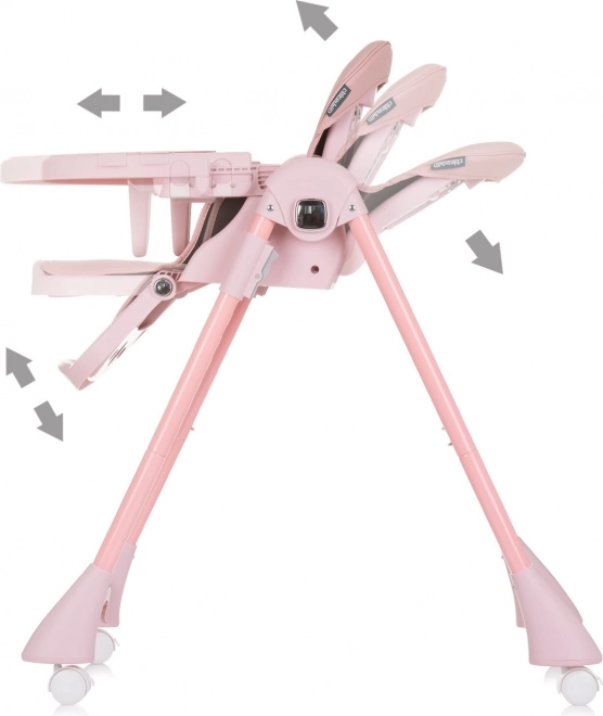 CHIPOLINO Chaise haute Candy Shop Flamingo