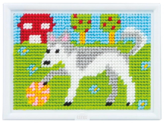Lena Premier kit de broderie Chien