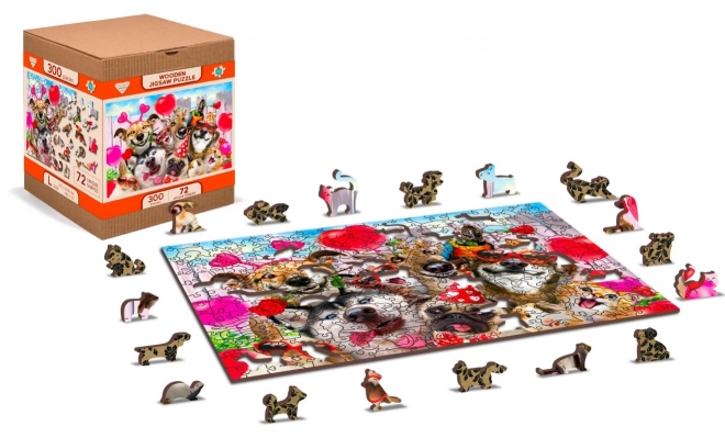 Puzzle en bois Temps pour la fête 600 pièces