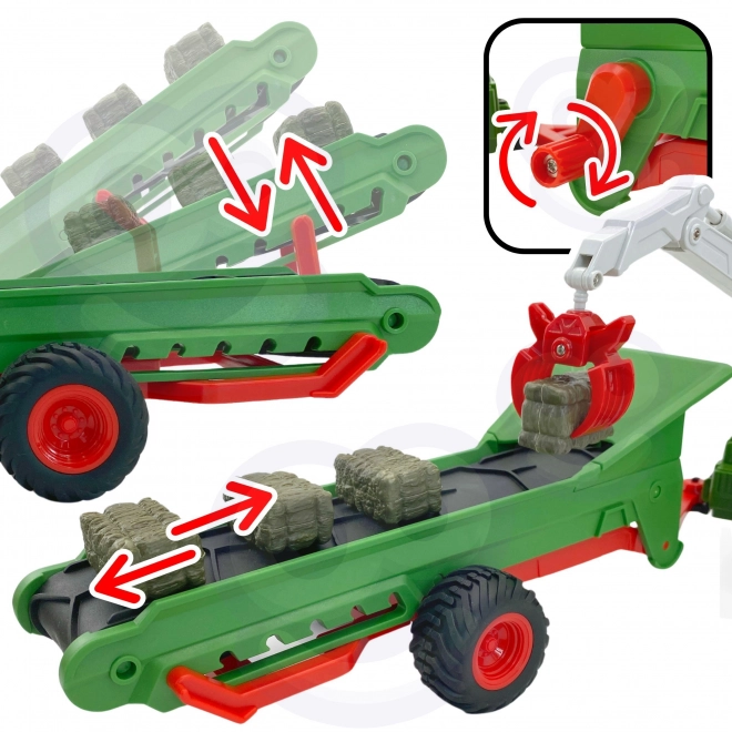 Set de machines agricoles tracteur mini ferme WOOPIE