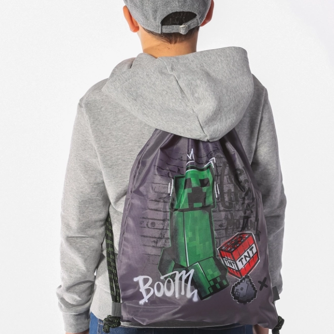 Sac pour chaussures ou objets Minecraft TNT