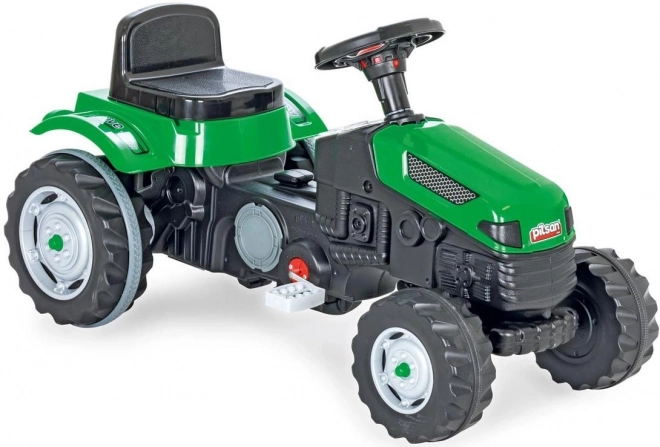 Tracteur à pédales vert