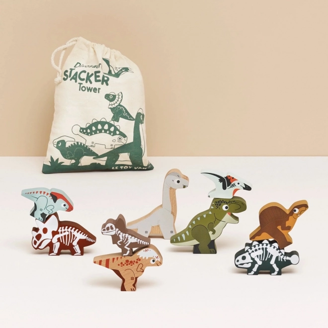 Tour empilable dinosaures par Le Toy Van