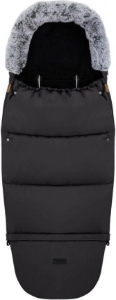 chaussette d’hiver 2-en-1 MoMi Sardi noire