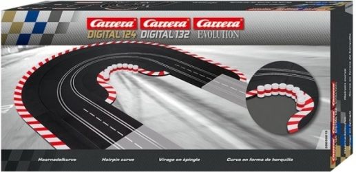 Virage avec rétrécissement de voie pour EVOLUTION, Digital 132 et Digital 124