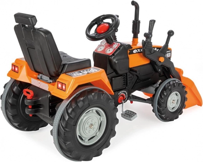 Pilsan Tracteur à pédales avec pelle XXL orange