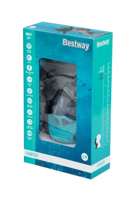 Masque de plongée Bestway Flowtech pour adultes S/M