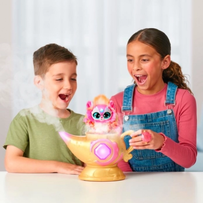 Magic Mixies mascotte interactive Lampe de Génie Rose