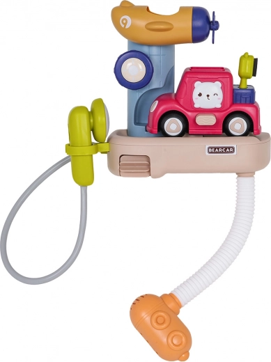 Douche interactive à piles