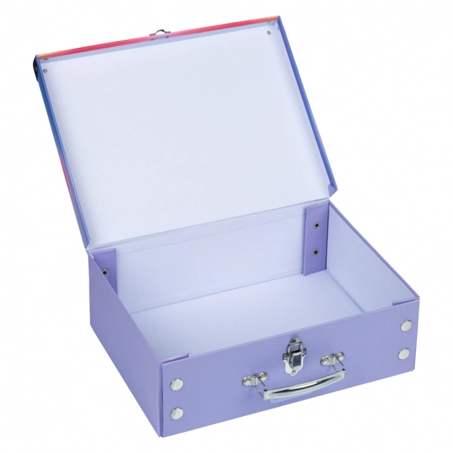 Valise scolaire pliable Duha rouge