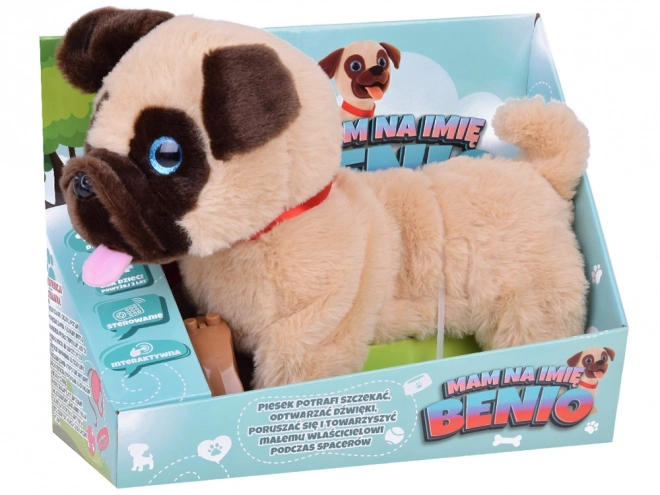 Chien en peluche interactif Benio
