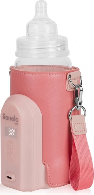 Chauffe-biberon sans fil Thermup Go Evo Rose Corail