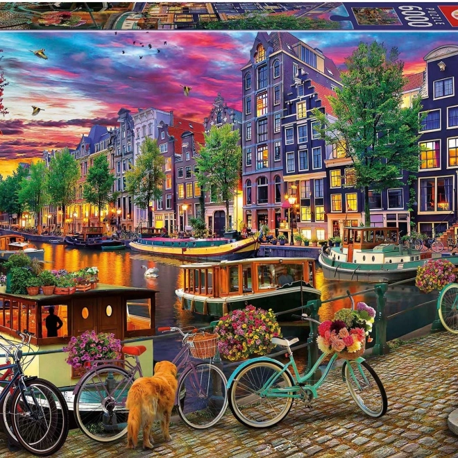 Educa Puzzle Vélos à Amsterdam 6000 pièces