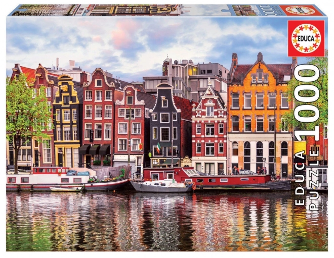 EDUCA Puzzle Maison dansante, Amsterdam 1000 pièces