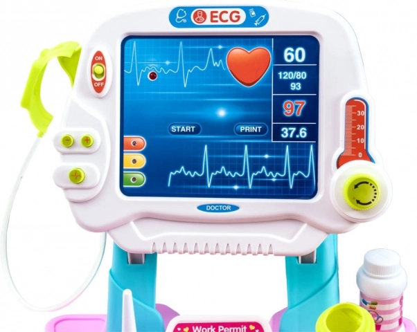 Panneau médical interactif avec lumières et sons
