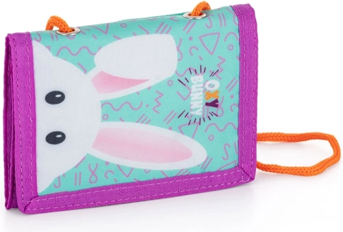Portefeuille textile pour enfant Oxy Bunny