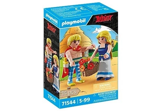 Ensemble Astérix Tragikomik et Falbala