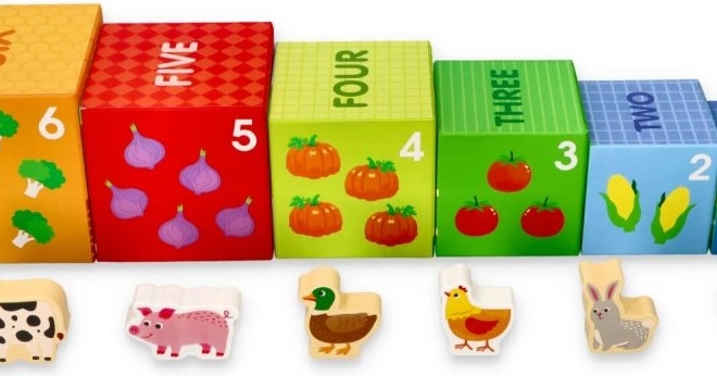 Apprendre en jouant : chiffres, fruits et ferme