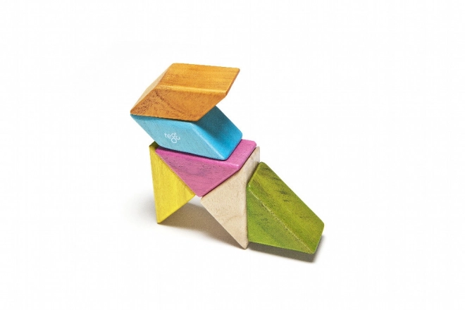 Jeu de construction magnétique de poche Tegu Tints