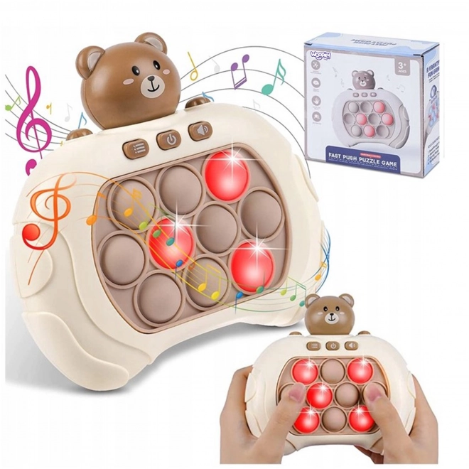 Jeu Antistress Interactif POP IT Ours