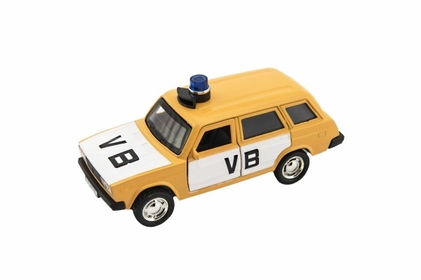Voiture de police VB Lada à remontoir avec lumière et son