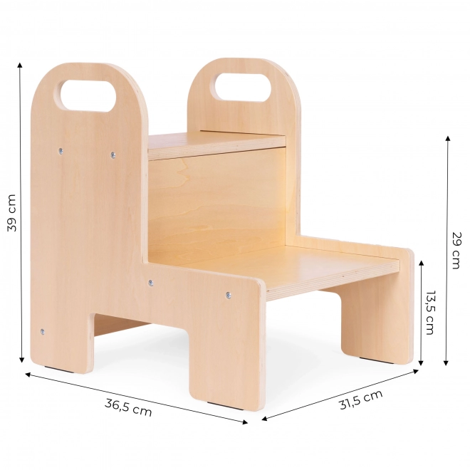 Aide de cuisine Marchepied enfant en contreplaqué ECOTOYS