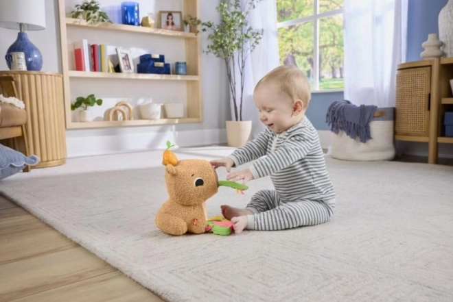 Fisher-Price jouet en peluche capybara avec accessoires