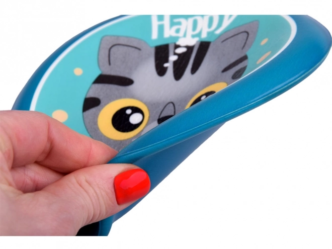 Disque volant coloré 16 cm - Jouet amusant à lancer