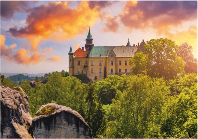 Puzzle Château Hrubá Skála 500 pièces