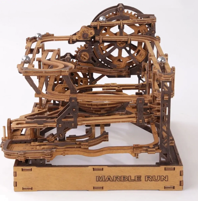 WOODEN CITY Puzzle en bois 3D Piste à billes 265 pièces