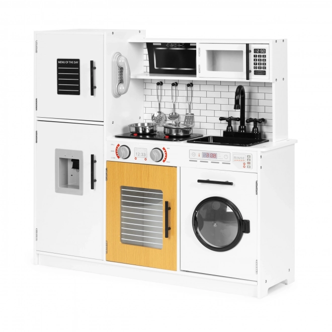 Grande cuisine en bois pour enfants avec éclairage et sons Ecotoys