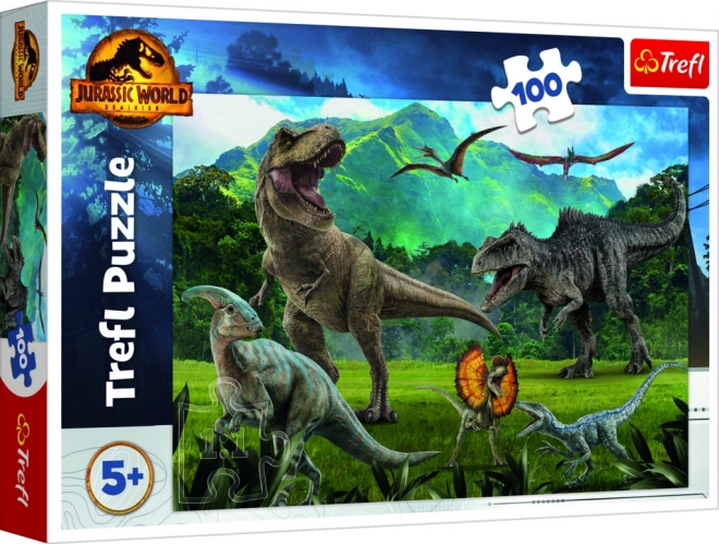 Puzzle dinosaures Jurassic Park 100 pièces