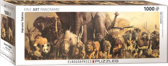 Puzzle panoramique L'Arche de Noé 1000 pièces
