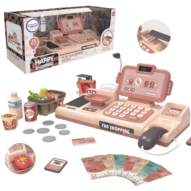 Caisse enregistreuse pour enfants avec accessoires Woopie
