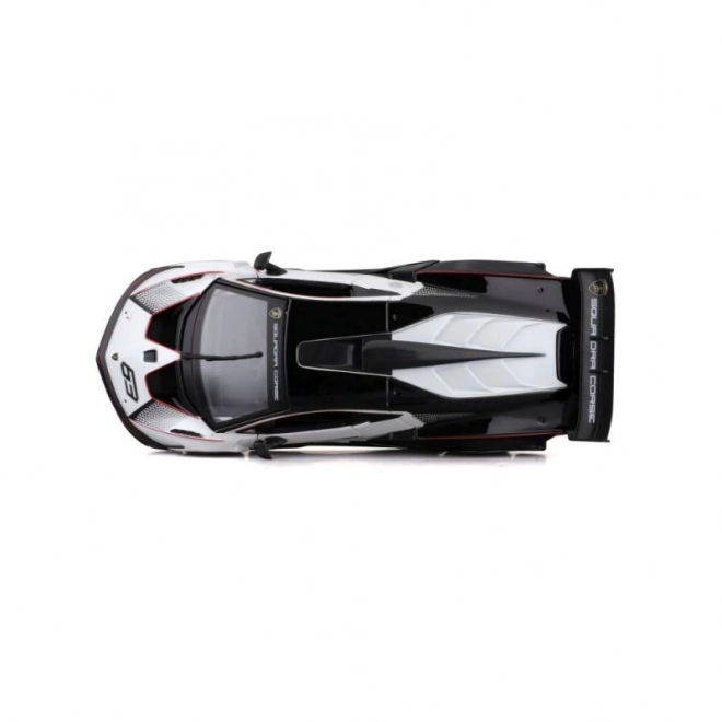 Bburago 1:24 Course Lamborghini Essenza SCV12 – Blanc