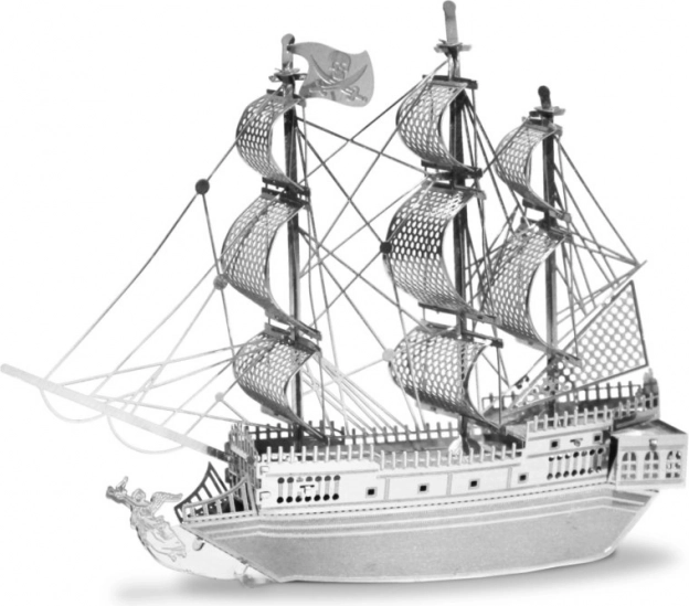 Modèle 3D métallique du navire Black Pearl (Perle noire) – METAL EARTH