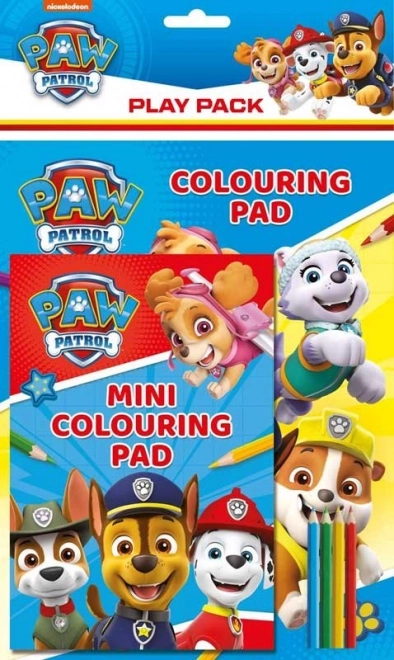 Livres de coloriage Pat' Patrouille 2 en 1