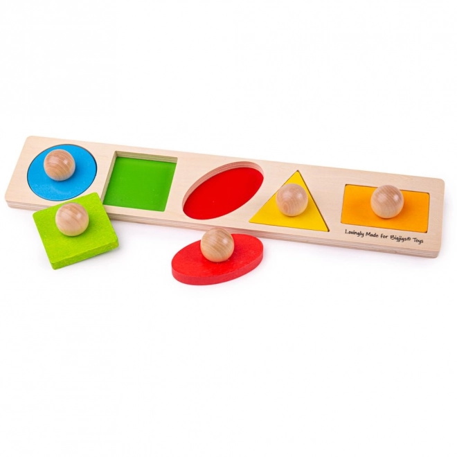 Bigjigs Baby Puzzle d'Encastrement Formes