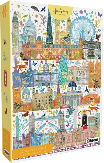 GIBSONS Puzzle Panorama de Londres 1000 pièces