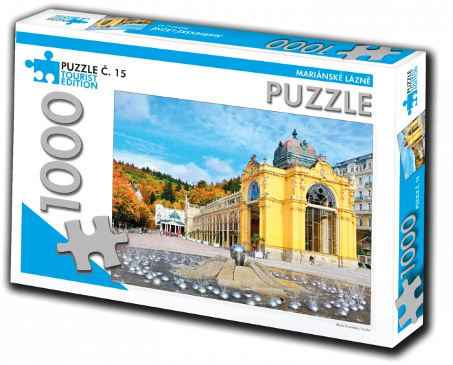 Puzzle touristique Mariánské Lázně 1000 pièces