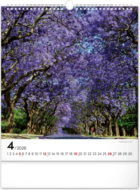 Calendrier mural Inspiration 2026