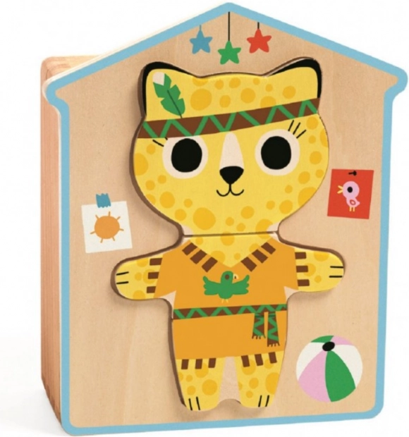 Puzzle Chats Joyeux de Djeco