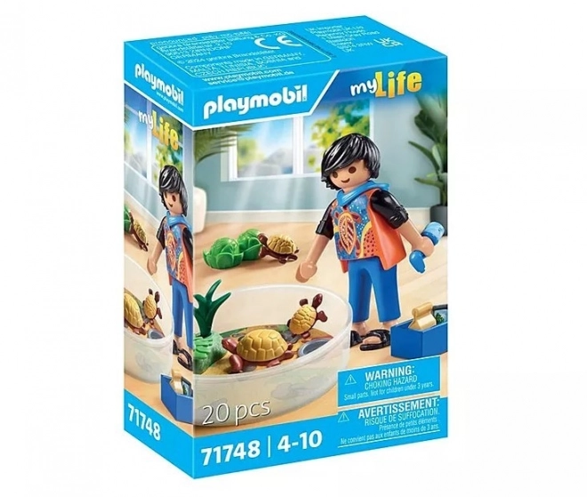 Terrarium Playmobil avec tortues
